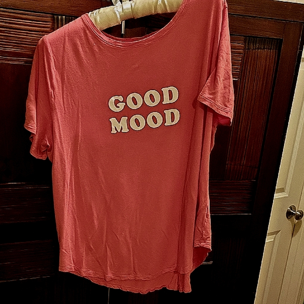 Good Mood Women's Coral Ols Navy Shirt
